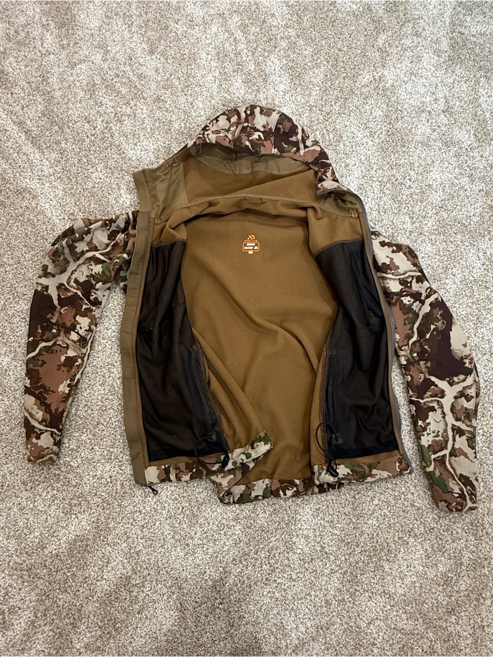First Lite Catalyst Softshell Jacket- Men’s Large Fusion Camo - Picture 6 of 10